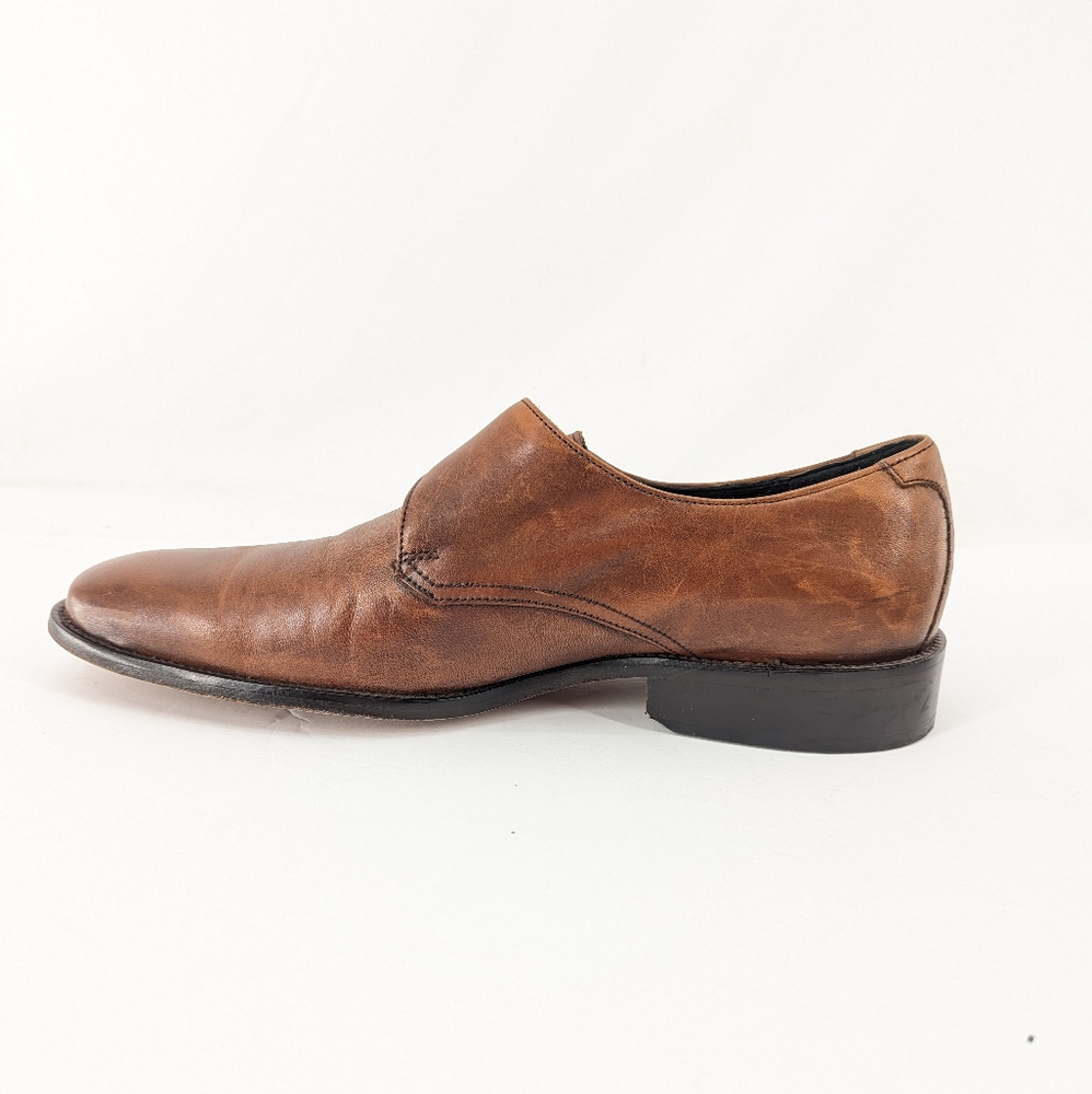 Murphy By Johnston Murphy Men's Monk Strap Tan It… - image 2